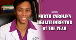 Dr Pearson named NC Health Director of the Year